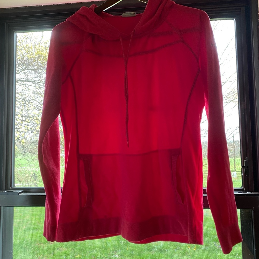 Columbia Pink hooded shirt